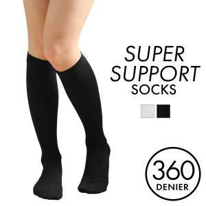 360デニール 強圧タイプ スーパーサポート着圧ソックス