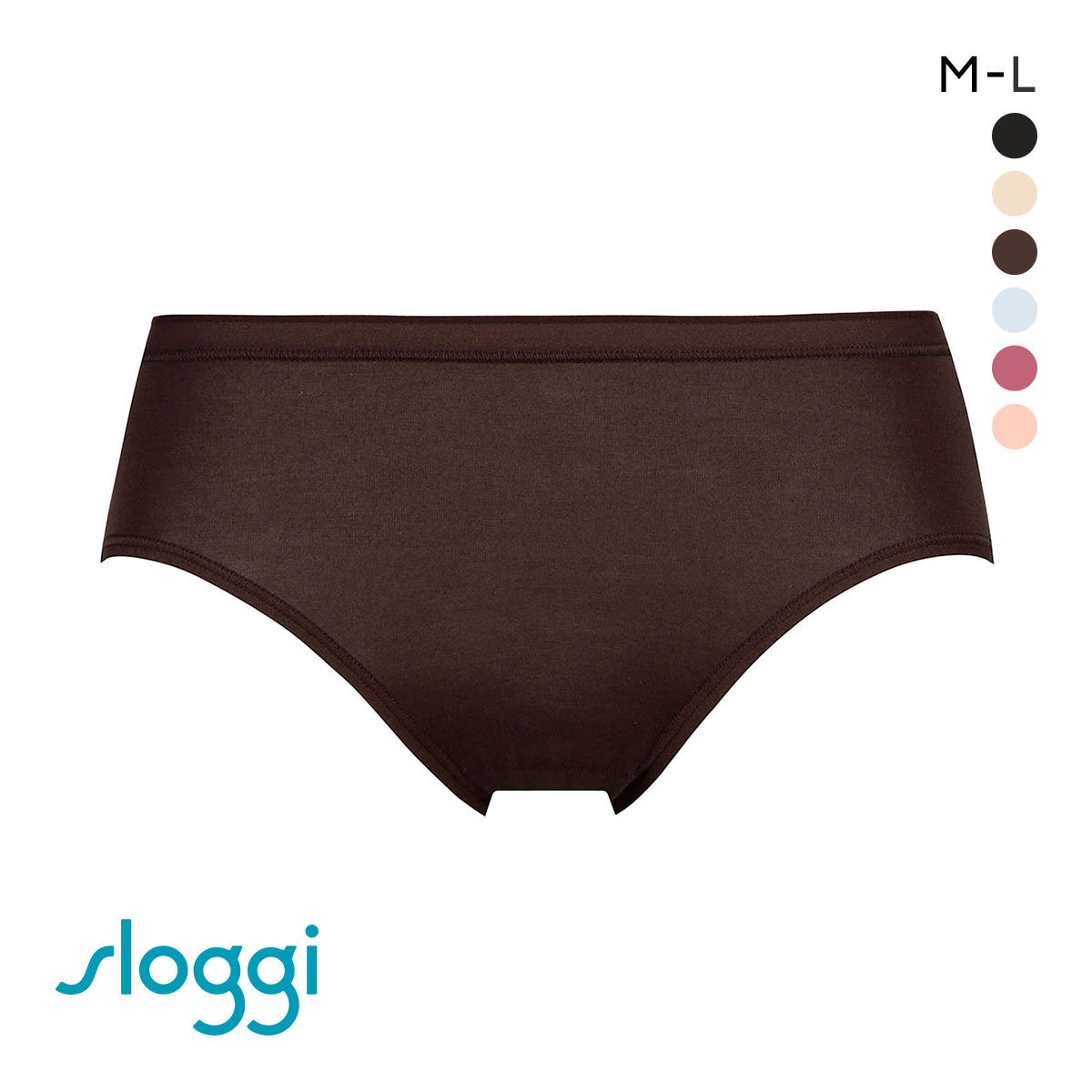 トリンプ Triumph スロギー ソフト ミディ ショーツ ML sloggi Soft Midi N(BR-ブラウン-M)