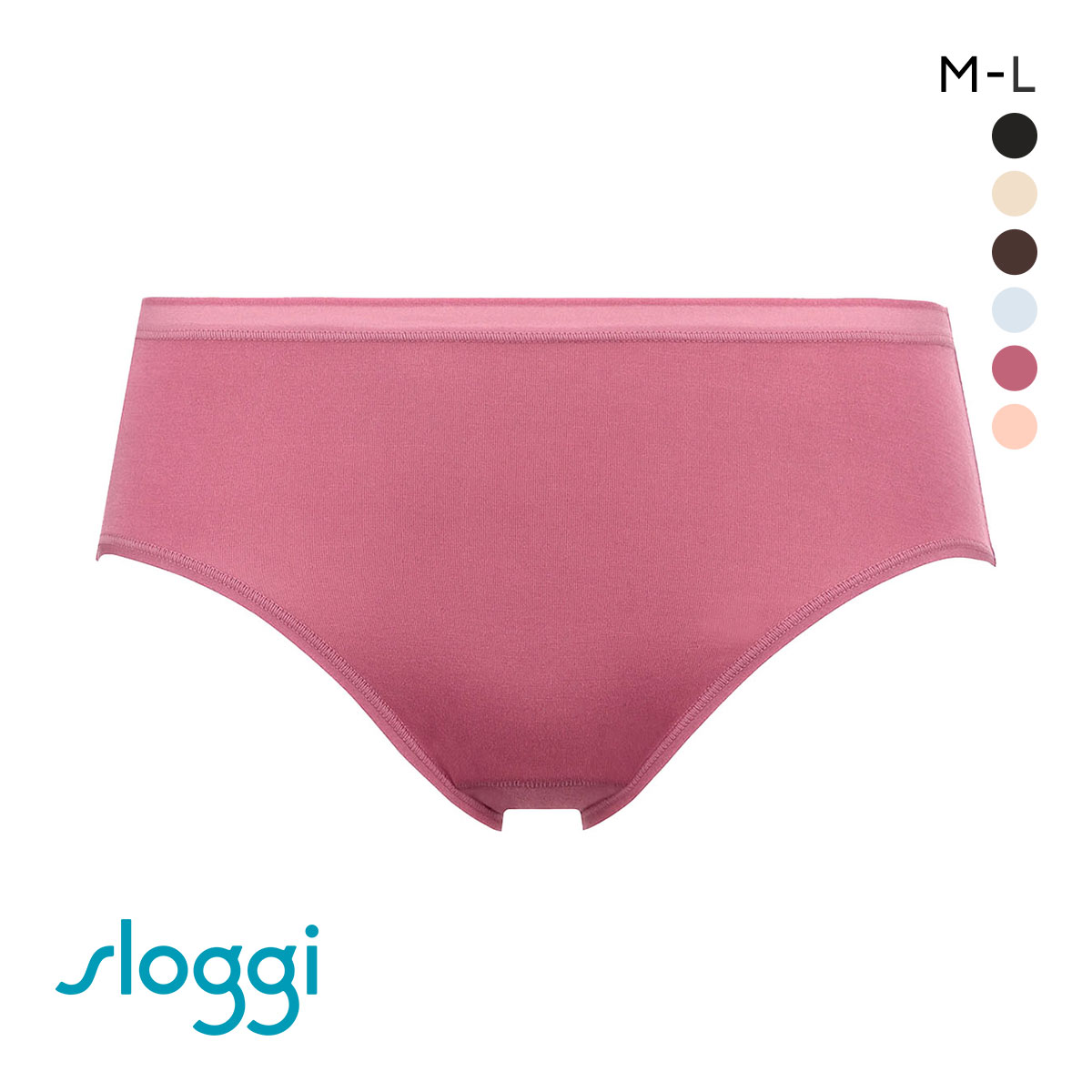 トリンプ Triumph スロギー ソフト ミディ ショーツ ML sloggi Soft Midi N(RO-ローズ-M)