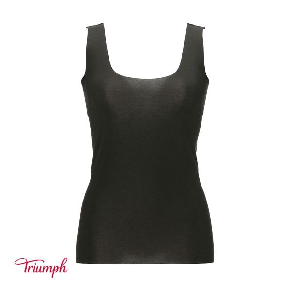 トリンプ Triumph 5040 タンクトップ 脇汗 汗取りパッド付き シームレス インナー レディース 薄手 接触冷感 吸水速乾