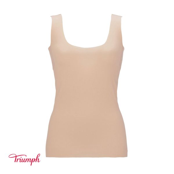 トリンプ Triumph 5040 タンクトップ 脇汗 汗取りパッド付き シームレス インナー レディース 薄手 接触冷感 吸水速乾