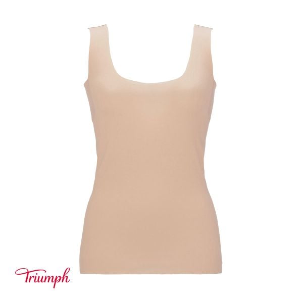 トリンプ Triumph 5040 タンクトップ 脇汗 汗取りパッド付き シームレス インナー レディース 薄手 接触冷感 吸水速乾