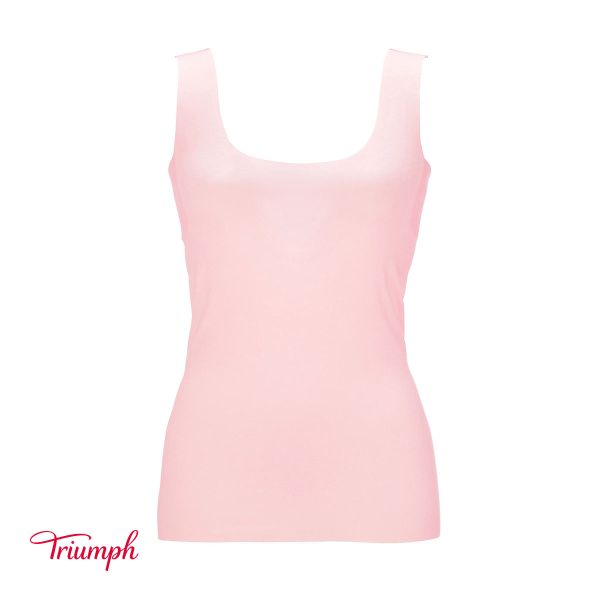 トリンプ Triumph 5040 タンクトップ 脇汗 汗取りパッド付き シームレス インナー レディース 薄手 接触冷感 吸水速乾