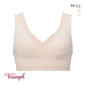 トリンプ Triumph リラクシングブラ 5120 ブラジャー ノンワイヤー ハーフトップ M L LL 大きいサイズ 単品