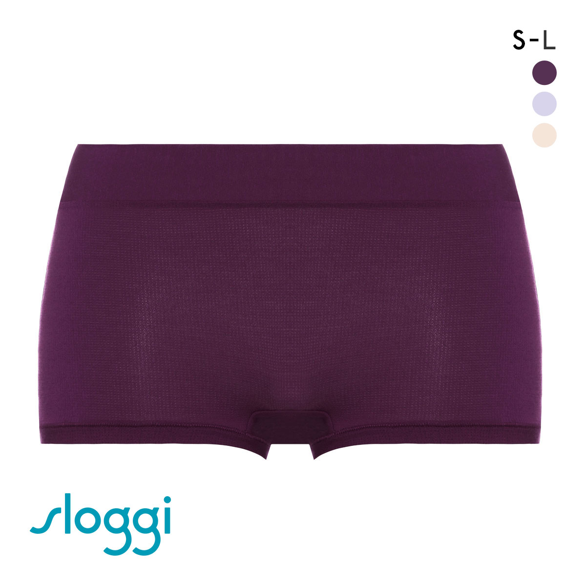 トリンプ Triumph スロギー sloggi GO Allround ショーツ ボーイレングス はきこみ深め S-L  単品(PL-プラム-S-L)