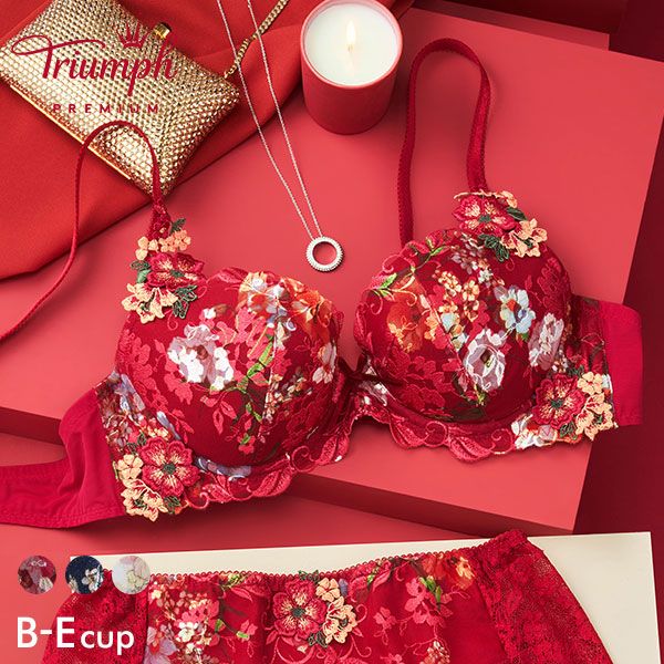 トリンプ Triumph TR0082 プレミアムデザイン レッドレーベル ブラジャー BCDE 単品