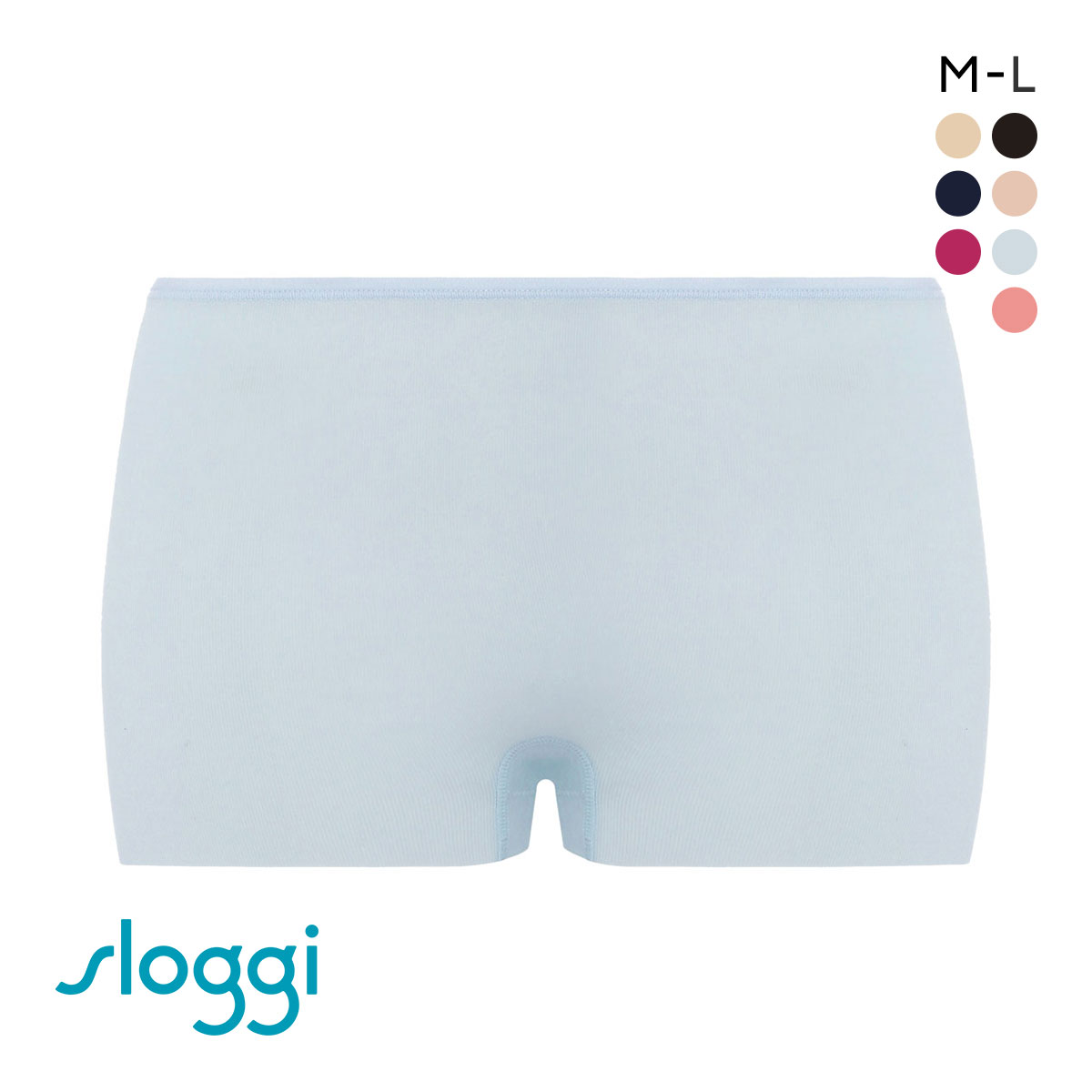 トリンプ Triumph スロギー sloggi ナチュラルヒップ Natural Hip ショーツ 一分丈 単品ML(SX-サックス-M)