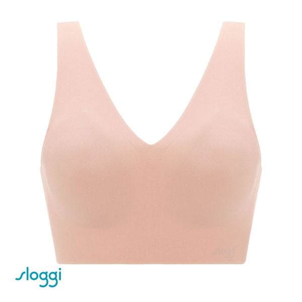 トリンプ Triumph G068 スロギー sloggi ZERO FEEL 綿混 Vネック ハーフトップ ノンワイヤー シームレス ML 単品