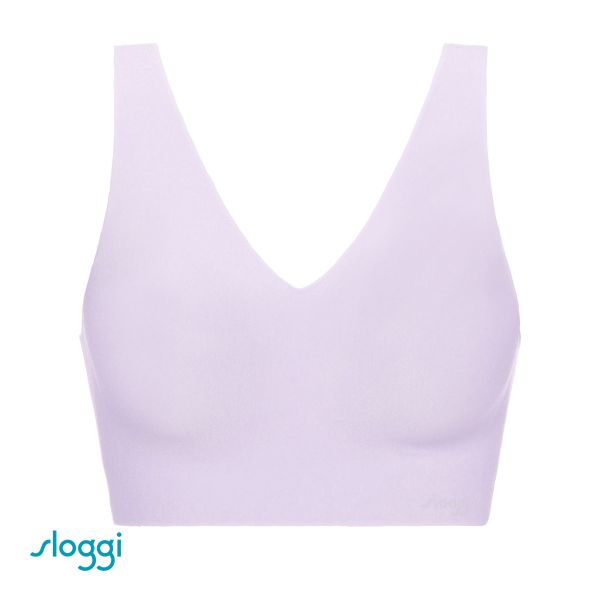 トリンプ Triumph G068 スロギー sloggi ZERO FEEL 綿混 Vネック ハーフトップ ノンワイヤー シームレス ML 単品