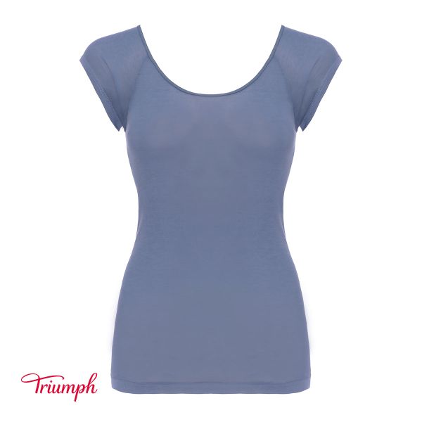 トリンプ Triumph TR5250 涼しいインナー 薄くて軽い フレンチ袖 トップス ML