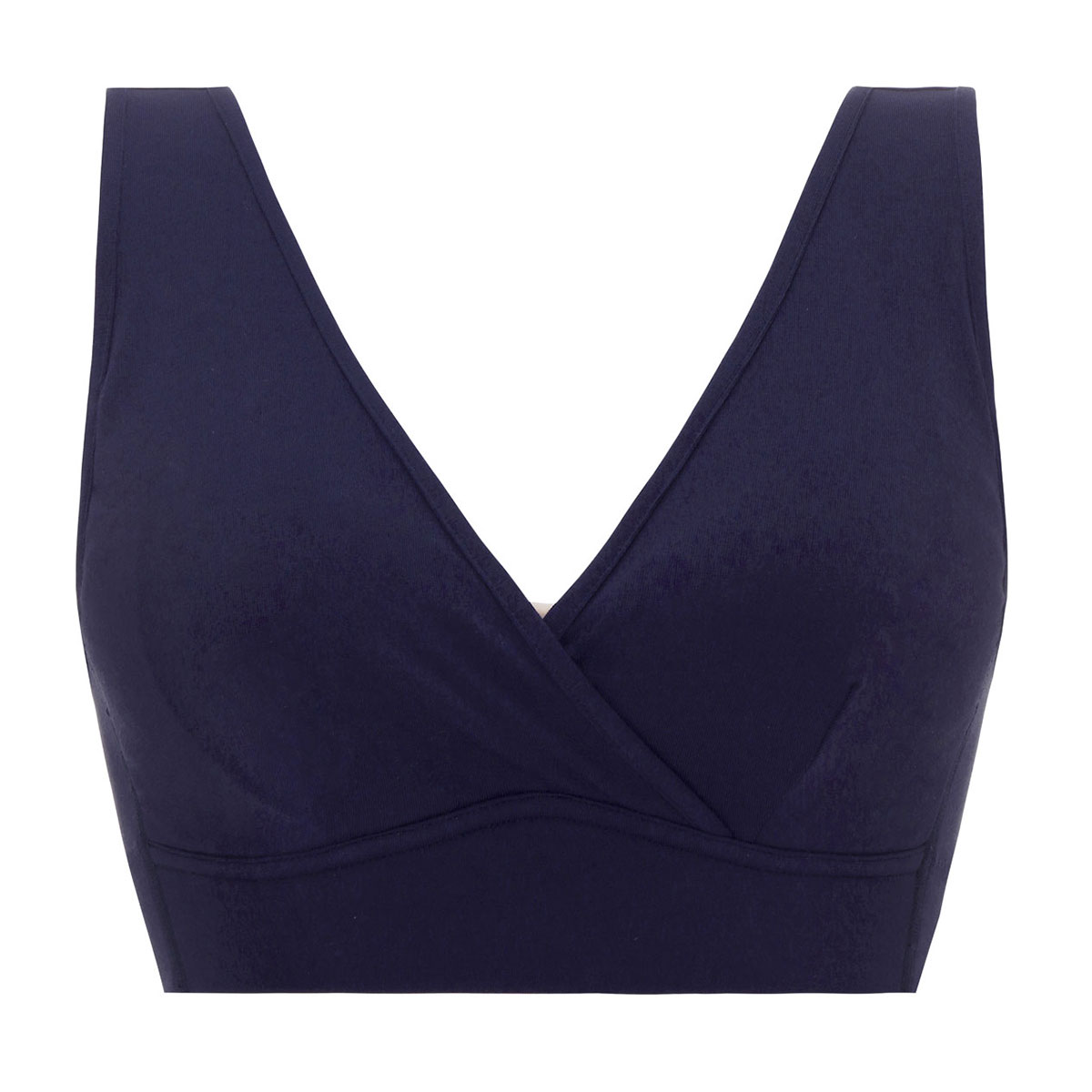 トリンプ Triumph TR5220 ナイトブラ ノンワイヤーブラ 単品 ML(NV-ネイビー-M)