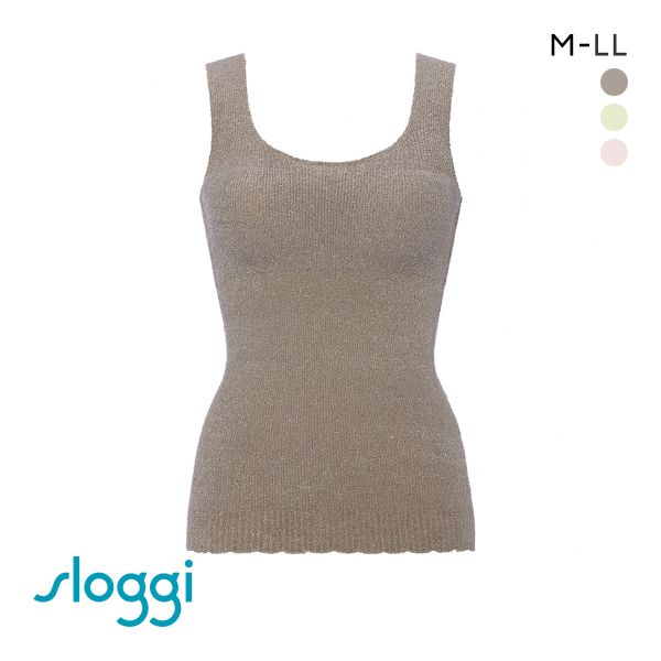 トリンプ Triumph スロギー sloggi G067 ゼロ フィール カップ付き ニットタンクトップ ホイップタッチ インナー ブラトップ