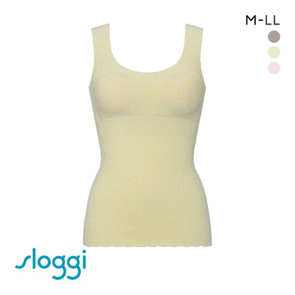 トリンプ Triumph スロギー sloggi G067 ゼロ フィール カップ付き ニットタンクトップ ホイップタッチ インナー ブラトップ