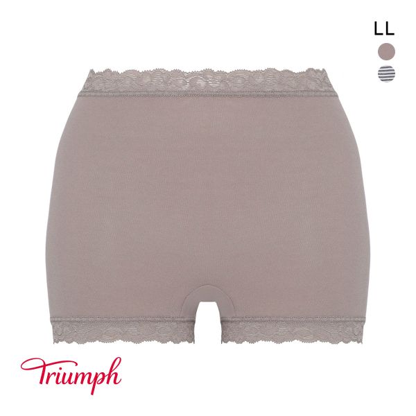 トリンプ TR7120 SO FREE ショーツ ボーイレングス 1分丈 深め LL 綿混 大きいサイズ Triumph