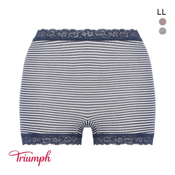 トリンプ TR7120 SO FREE ショーツ ボーイレングス 1分丈 深め LL 綿混 大きいサイズ Triumph