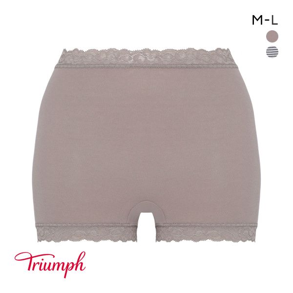 トリンプ TR7120 SO FREE ショーツ ボーイレングス 1分丈 深め 綿混 ML Triumph