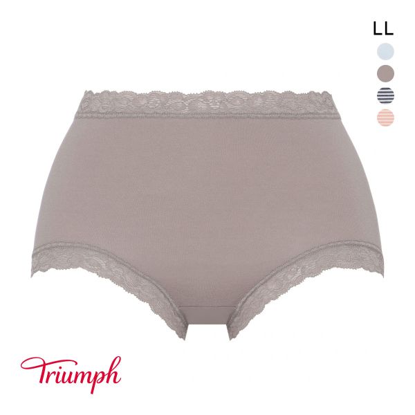 トリンプ TR7120 SO NATURAL ショーツ はきこみ深め 綿混 LL 大きいサイズ Triumph