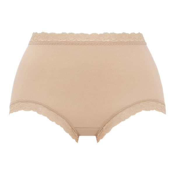 トリンプ Triumph TR7120 SO NATURAL ショーツ はきこみ深め 綿混 ML 単品