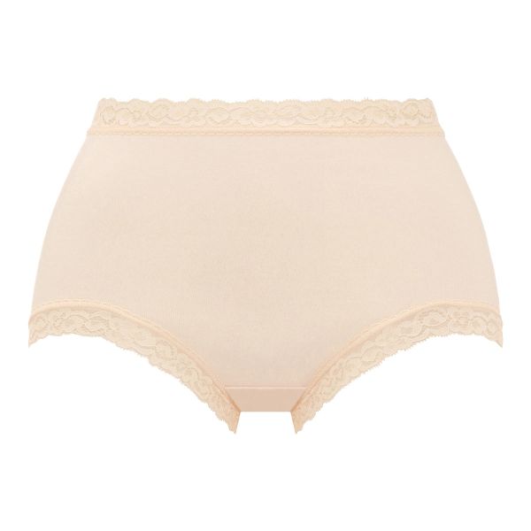 トリンプ Triumph TR7120 SO NATURAL ショーツ はきこみ深め 綿混 ML 単品