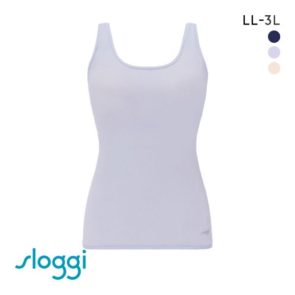 トリンプ Triumph スロギー sloggi GO Allround Shirt 02 カップ付き タンクトップ トップス インナー ラージサイズ