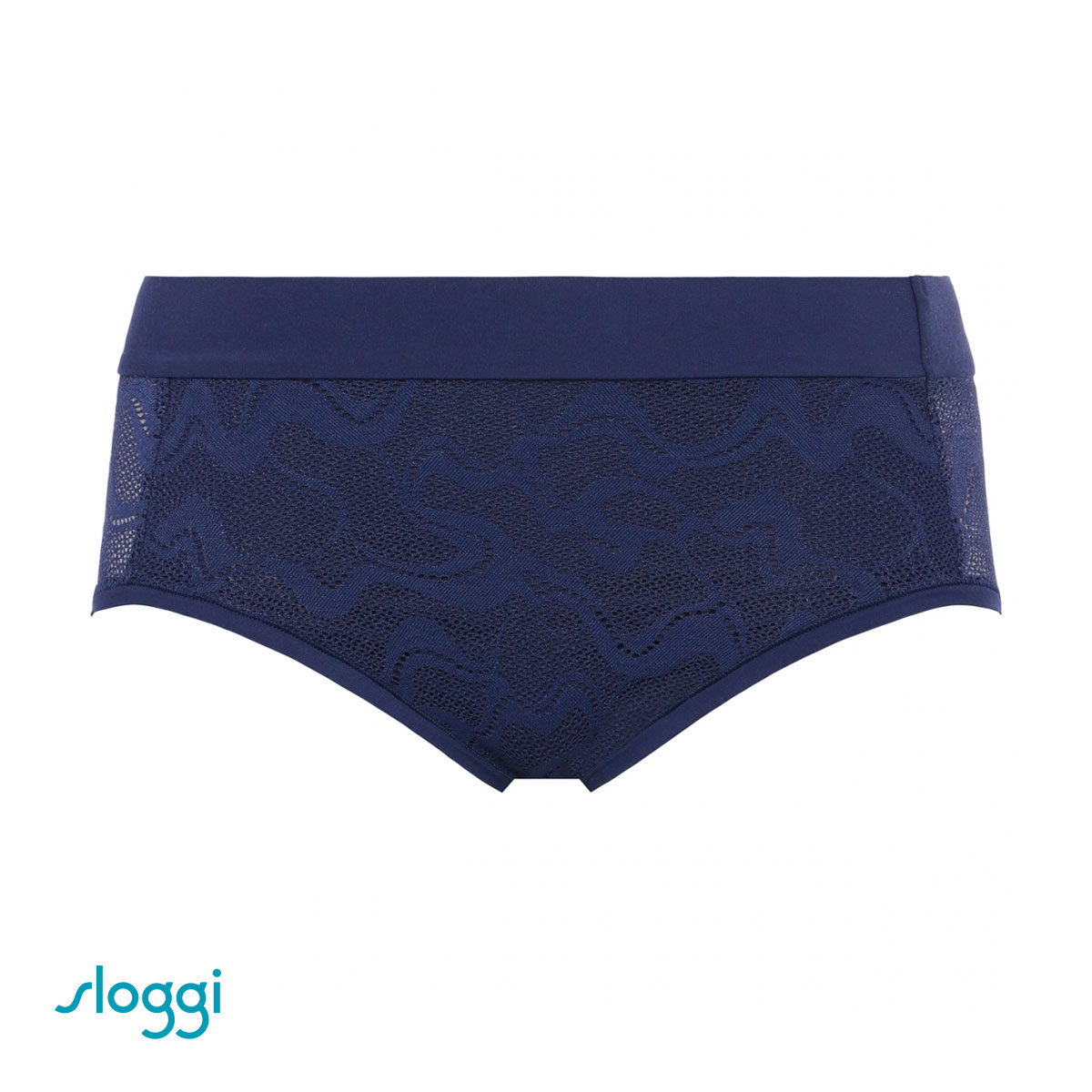トリンプ Triumph スロギー sloggi GO Allround lace ヒップスター ショーツ スタンダード ラージサイズ　LL-3L 単品(NV-ネイビー-LL-3L)