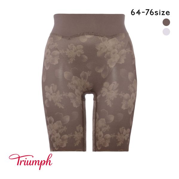 トリンプ ヒップシェイパー TR569 ロングガードル プリント 64-76 補正下着 Triumph
