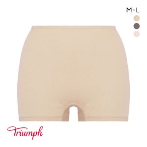 トリンプ Triumph TR7910 SO FREE リブ ショーツ ボーイレングス 1分丈 深め ML 単品　コットン 綿100％
