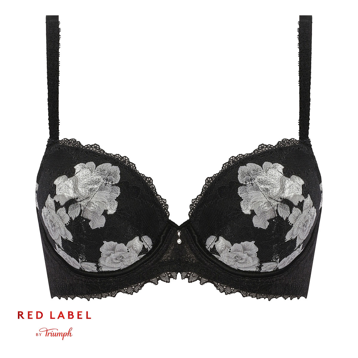 トリンプ Triumph TR0100 プレミアム レッドレーベル ブラジャー BC 単品(BK-ブラック-B70)