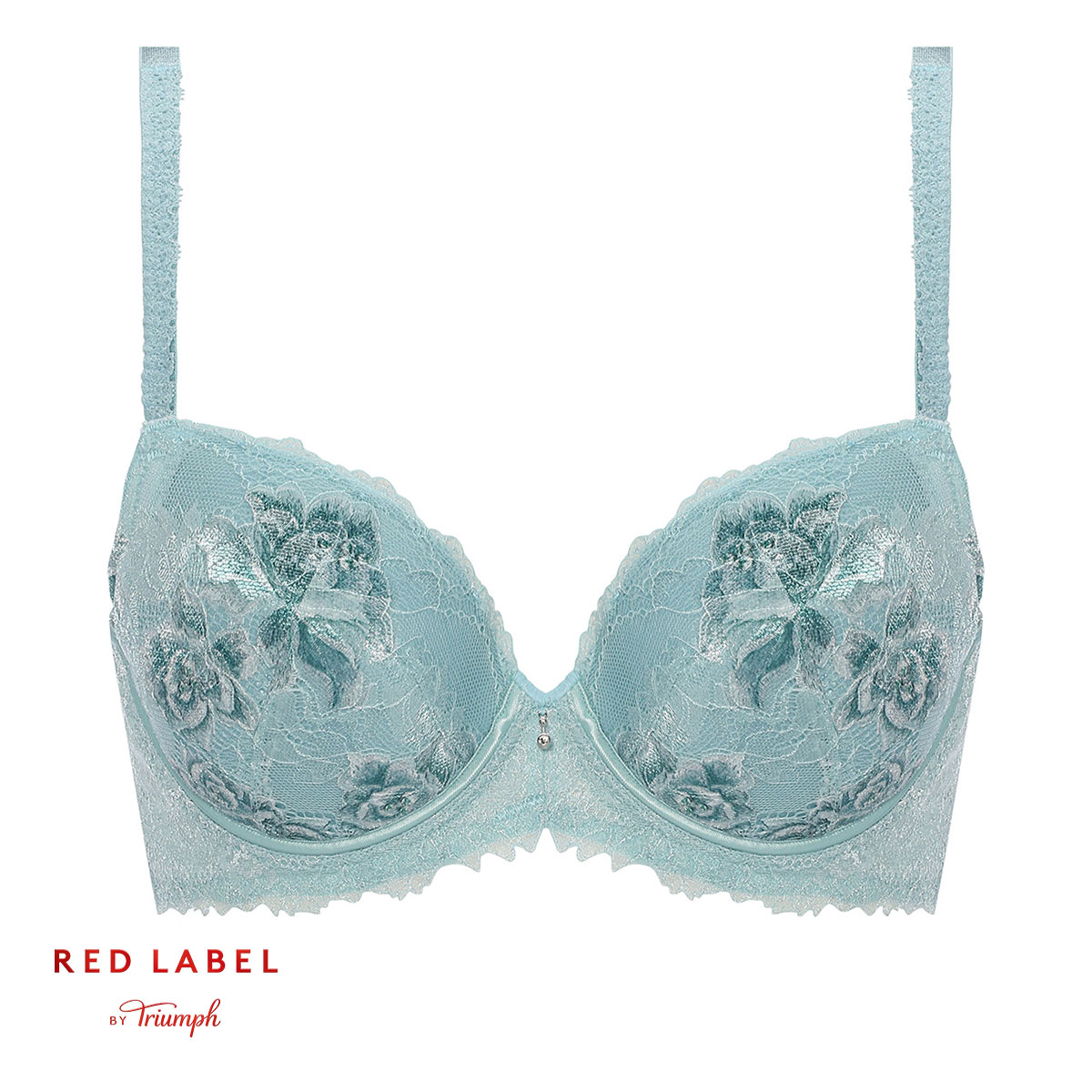 トリンプ Triumph TR0100 プレミアム レッドレーベル ブラジャー DE 単品(LBU-薄ブルー-D70)