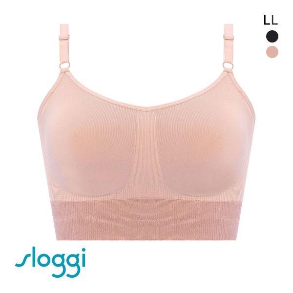 トリンプ Triumph スロギー sloggi EVER Infused ブラジャー ノンワイヤー ブラレット ナイトブラ LL 単品