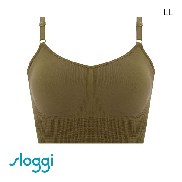 トリンプ スロギー sloggi EVER Infused ブラジャー ノンワイヤー ブラレット ナイトブラ LL Triumph