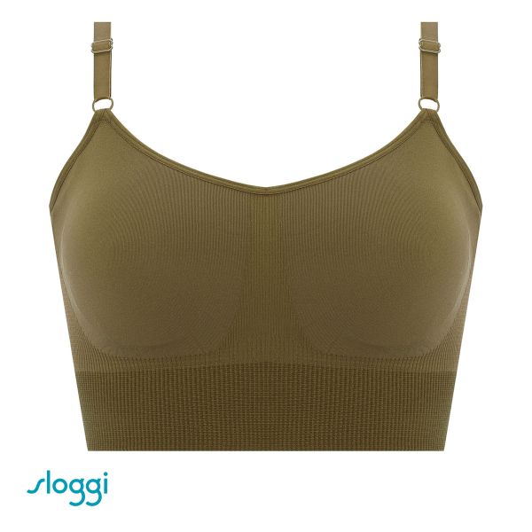 トリンプ Triumph スロギー sloggi EVER Infused ブラジャー ノンワイヤー ブラレット ナイトブラ ML 単品