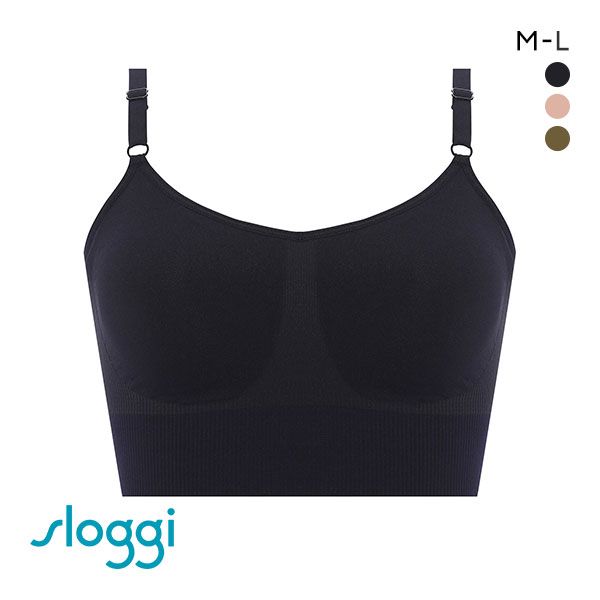 トリンプ Triumph スロギー sloggi EVER Infused ブラジャー ノンワイヤー ブラレット ナイトブラ ML 単品 トリンプ Triumph スロギー sloggi EVER Infused ブラジャー ノンワイヤー ブラレット ナイトブラ ML 単品