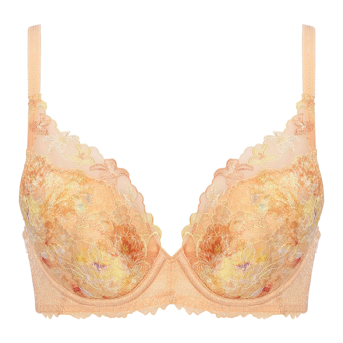 トリンプ Triumph TR0101 レッドレーベル バイ トリンプ ブラジャー DEF 単品(OR-オレンジ-D65)