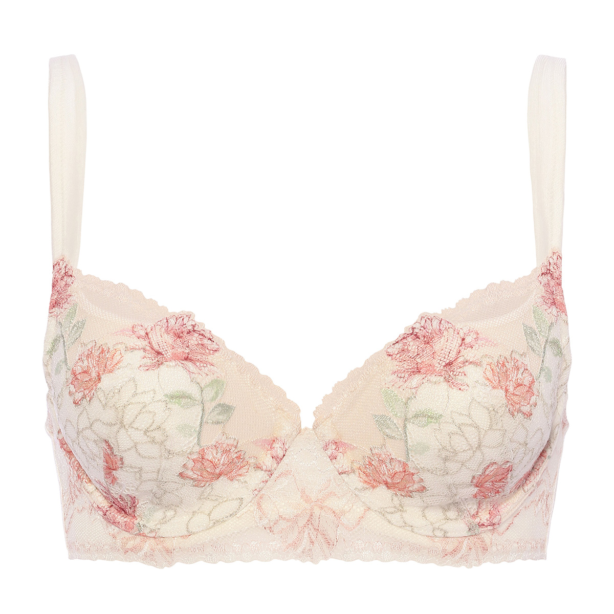 トリンプ Triumph TR583 恋するブラ ブラジャー ABC 単品(WH-ホワイト-A70)