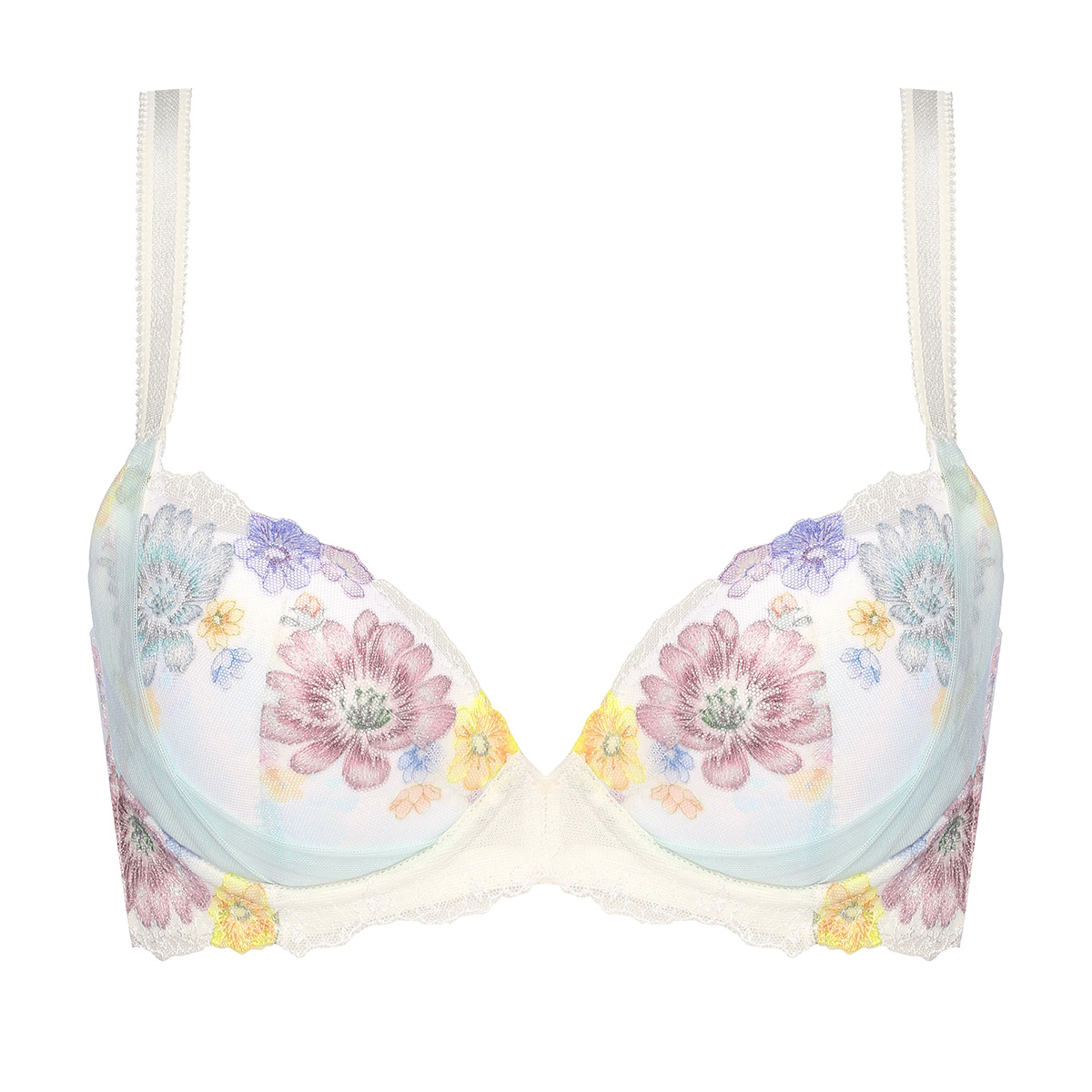 トリンプ Triumph TR0102 レッドレーベル バイ トリンプ 天使のブラ スリムライン ブラジャー DEF 単品(WH-ホワイト-D65)