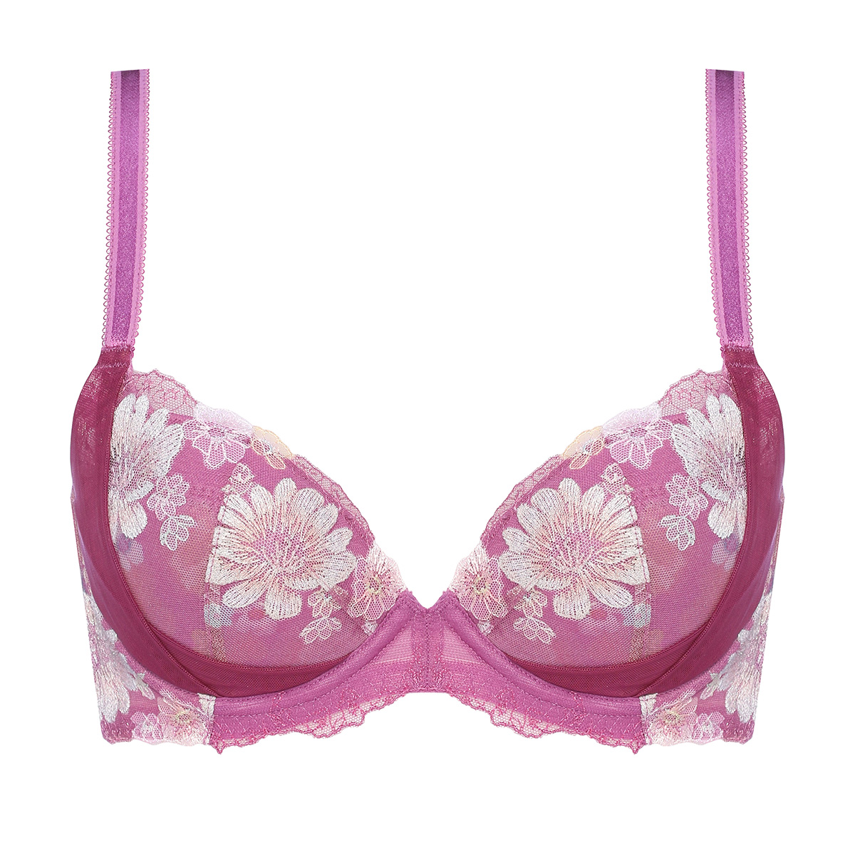 トリンプ Triumph TR0102 レッドレーベル バイ トリンプ 天使のブラ スリムライン ブラジャー DEF 単品(PPU-ピンクパープル-D65)