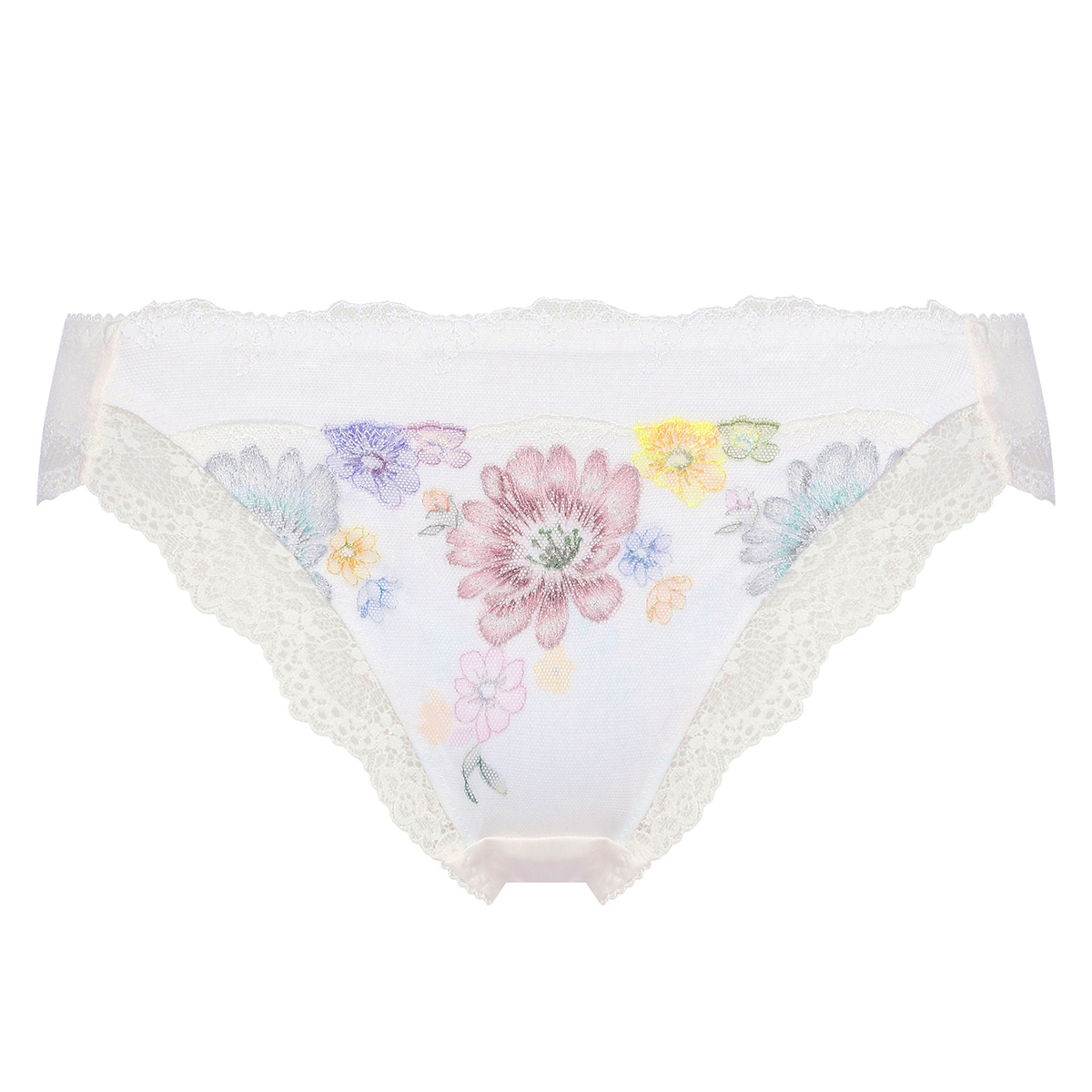 トリンプ Triumph TR0102 レッドレーベル バイ トリンプ 天使のブラ スリムライン ショーツ スタンダード ML 単品(WH-ホワイト-M)