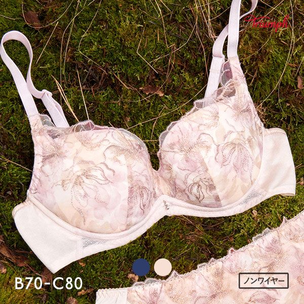 トリンプ Triumph TR580 天使のブラ 魔法のハリ感 ノンワイヤー ブラジャー BC 単品