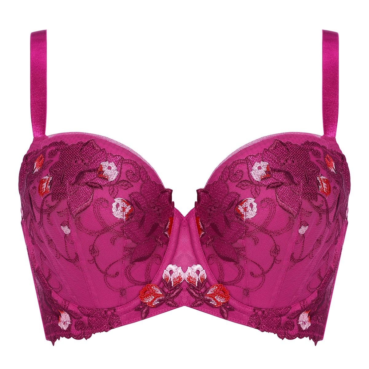 トリンプ Triumph TR0104 レッドレーベル バイ トリンプ ブラジャー GH グラマー 単品(RB-ラズベリー-G65)