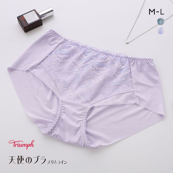 トリンプ Triumph TR582 天使のブラ スリムライン ショーツ ボーイズレングス ヒップハング ヘム ML 単品