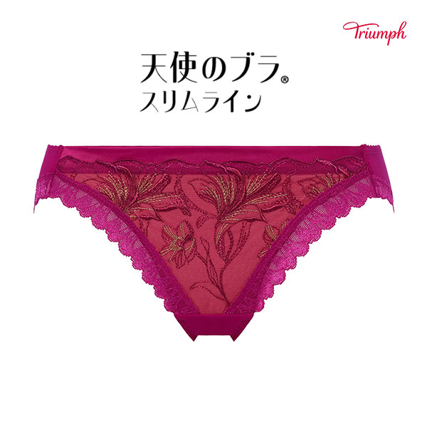 トリンプ Triumph TR584 天使のブラ スリムライン ショーツ スタンダード ML 単品(RE-レッド-M)