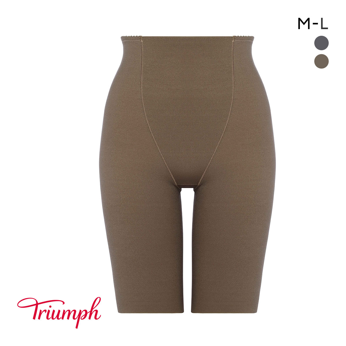 トリンプ Triumph ボディライナー TR8300 5分丈 ガードル(BR-ブラウン-M)