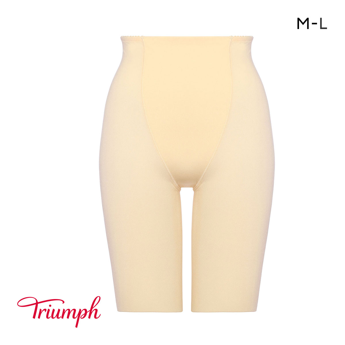 トリンプ ボディライナー TR8300 5分丈 ガードル Triumph(CR-クリーム-M)