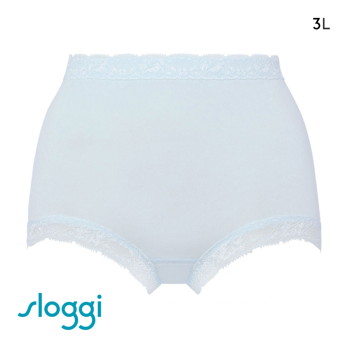 トリンプ スロギー フィット2.0 ハイウエストショーツ sloggi 3L 大きいサイズ Triumph(LBU-薄ブルー-3L)
