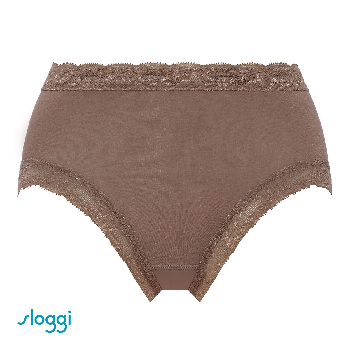 トリンプ Triumph スロギー sloggi フィット2.0 ジャストウエストショーツ スタンダード LL 吸水速乾 単品(BR-ブラウン-LL)