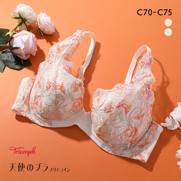 20%OFF トリンプ Triumph TR582-3 天使のブラ スリムライン ブラジャー C 単品 20%OFF トリンプ Triumph TR582-3 天使のブラ スリムライン ブラジャー C 単品