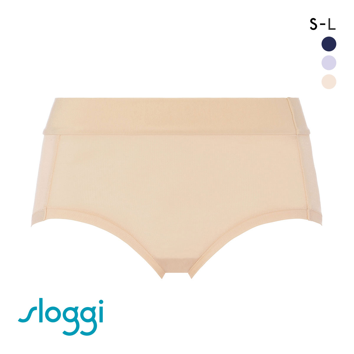トリンプ Triumph スロギー sloggi GO Allround Maxi2 JX はきこみ深め マキシ ショーツ スタンダード S-L 単品(NU-ヌード-S-L)