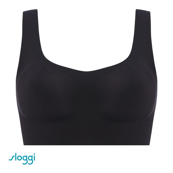 トリンプ Triumph スロギー sloggi ZERO FEEL TOP ブラジャー ノンワイヤー ハーフトップ SML ゼロフィール シームレス 吸水速乾 単品