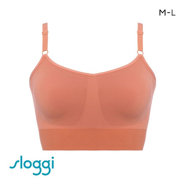 トリンプ Triumph スロギー sloggi EVER Infused Vit ナイトブラ ノンワイヤー ブラジャー ハーフトップ ブラレット M L 単品